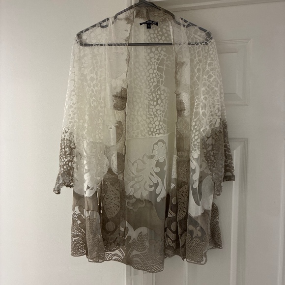 Picadilly Canada Sheer Blouse - Picture 1 of 5